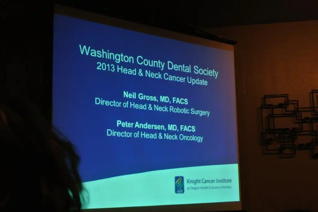 Participants at Washington County Dental Society event